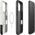 Disney Mickey Mouse Stacked Silhouette Split iPhone 16 Pro Magsafe Impact Case